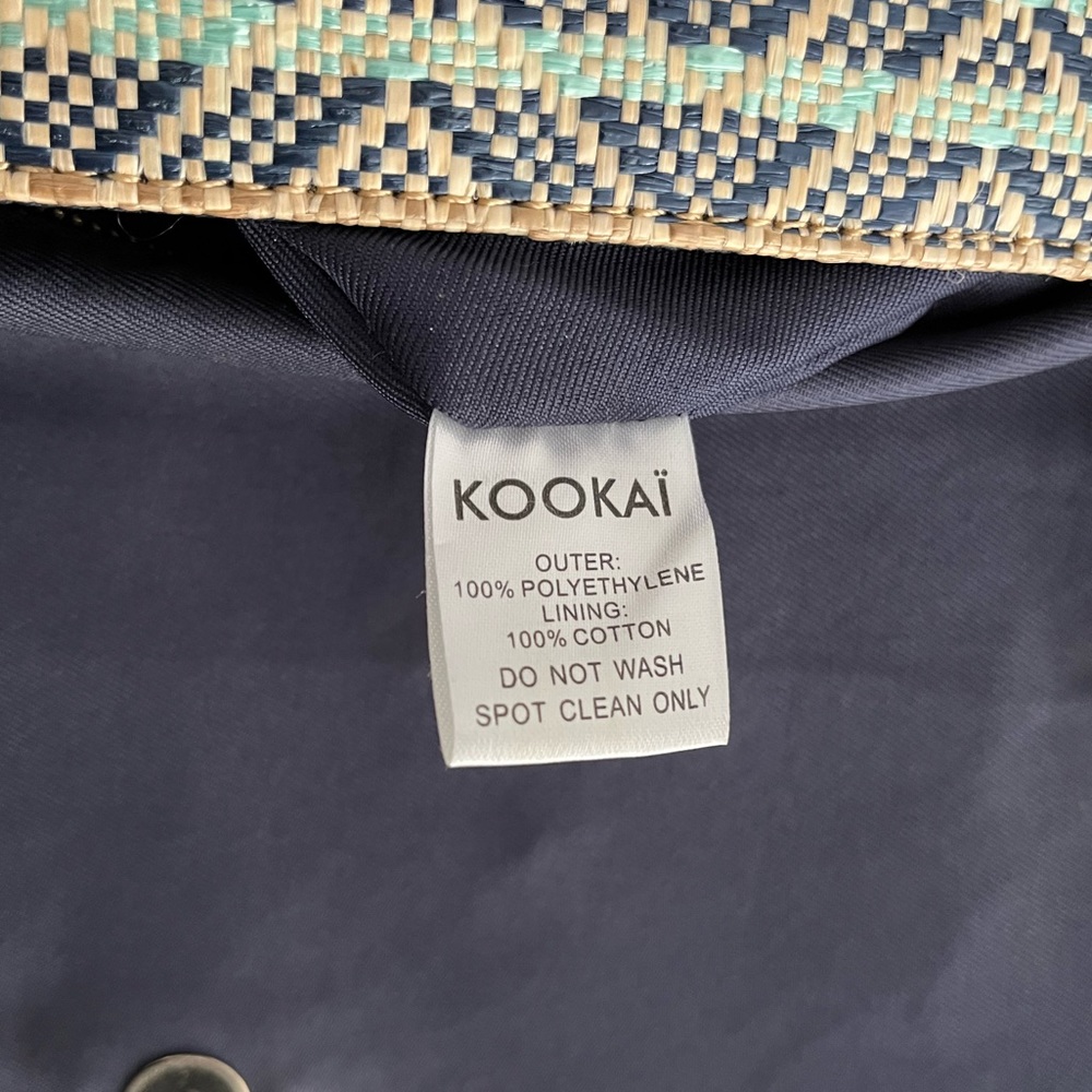 Kookai Multi Coloured Women’s Clutch Purse Bag Pre Owned Stain On Corner - Picture 14 of 15